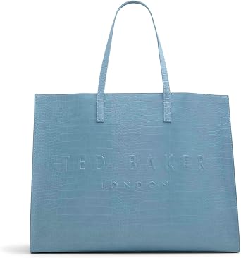 Ted Bakers Icon Tote, Blue, Extra Large, blue