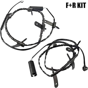 2pcs for Mini for Cooper 2002-2006 R50 R52 R53 Brake Pad Wear Sensor Front & Rear