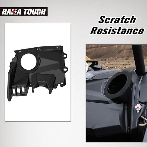 Miniatura 5 de HAKA TOUGH Cápsulas de altavoces delanteros para el sistema de sonido Can Am Maverick X3 2017-2023, panel de tablero para accesorios del sistema