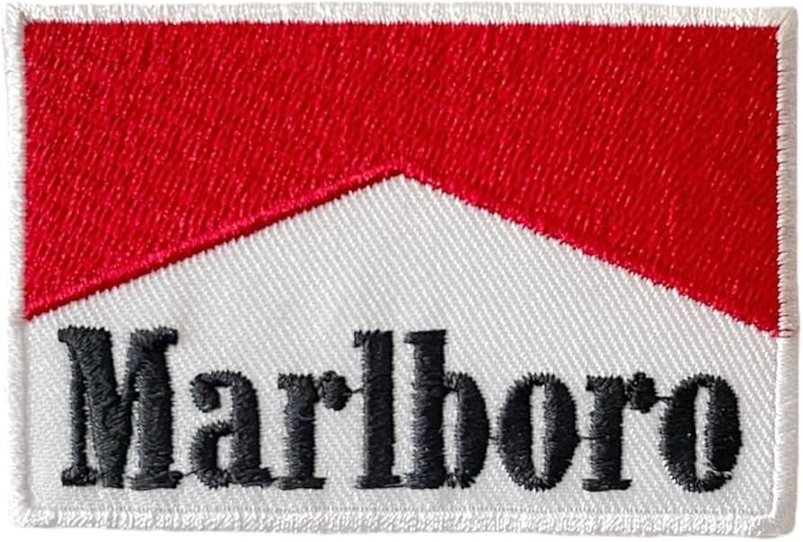 NH Red Cigarette Iron On Patch