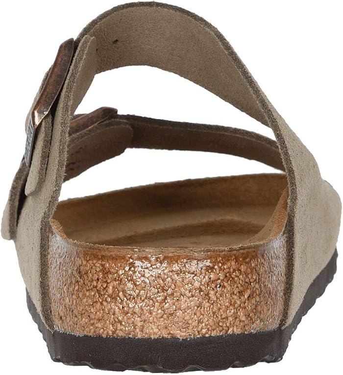 Сандалии Birkenstock Arizona - Suede (Unisex), цвет: Серо-коричневый — фото 5