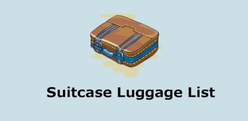 Suitcase Luggage List - Free #TOP7