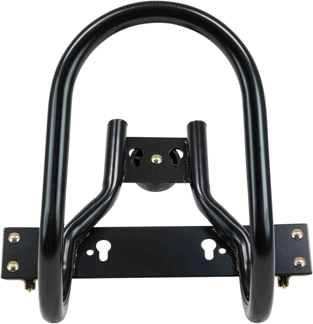 Big Sale Mytee Products 7 Motorcycle Wheel Chock Steel for E-Track/X-Track System - Black (2 Pack)