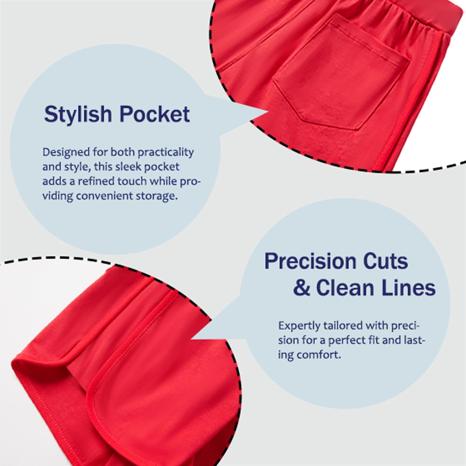 Kid Nation Girls Athletic Shorts Cotton Girls Running Shorts with Pockets Drawstring Kids Soccer Gym Workout Sports Shorts - Image 3