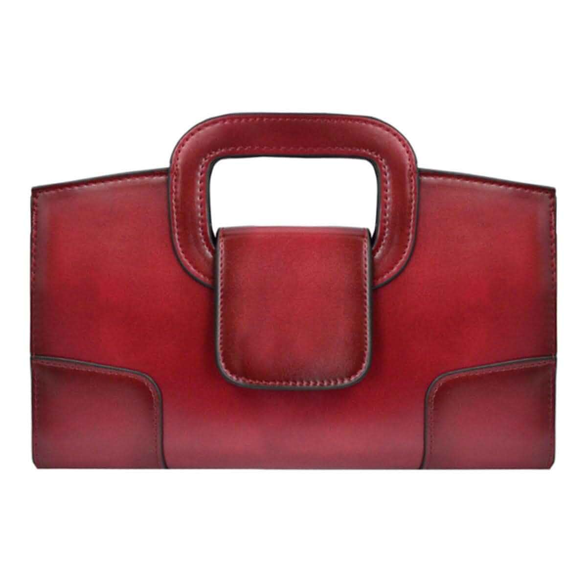 Goclothod Top Handle Satchel Women Vintage Flap Tote Clutch Handbag Crossbody Shoulder Bag Purse
