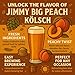Label Peelers Jimmy Big Peach Kolsch Beer Kit