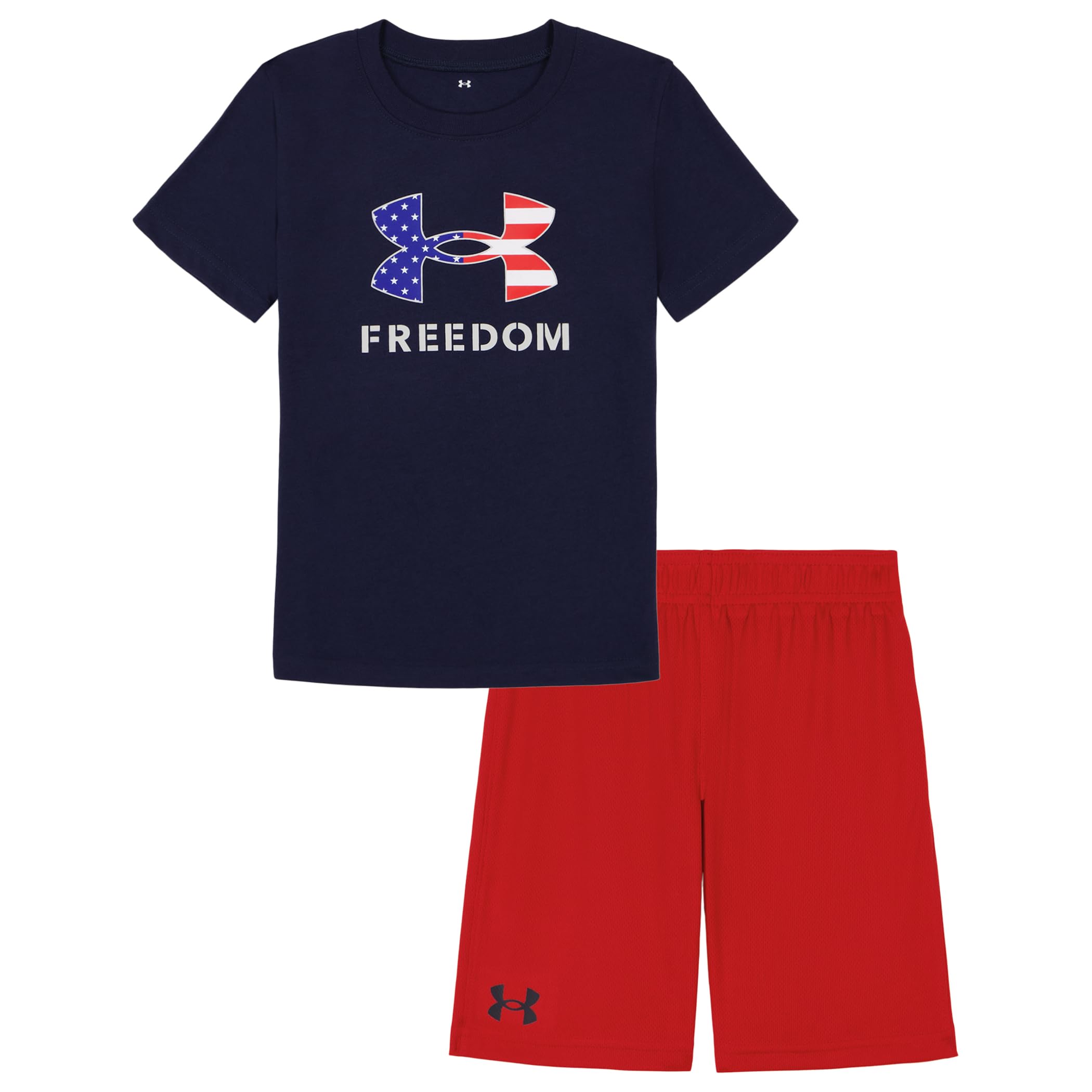 Under Armour Boys' 2-Piece Short Sleeve Tee and Shorts, Outdoor Collection