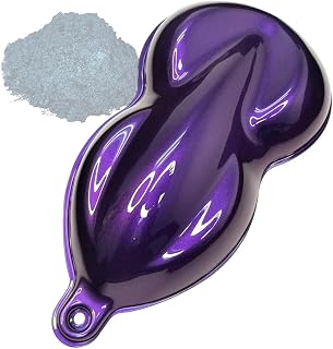 DipYourCar Purple Interference Mica Pearl Pigment (25G) - Epoxy, Resin, Paint, Woodworking, Acrylic Pouring, Fishing Lures - DIY Arts and Crafts