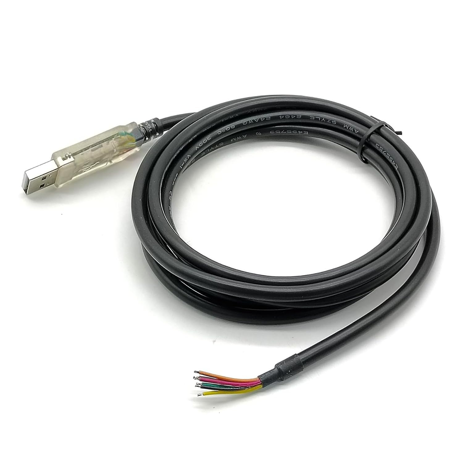 USB Type-A Male TTL with Chipset Serial Cable for Ttl-232Rg-Vsw3V3-We 1.8Meter