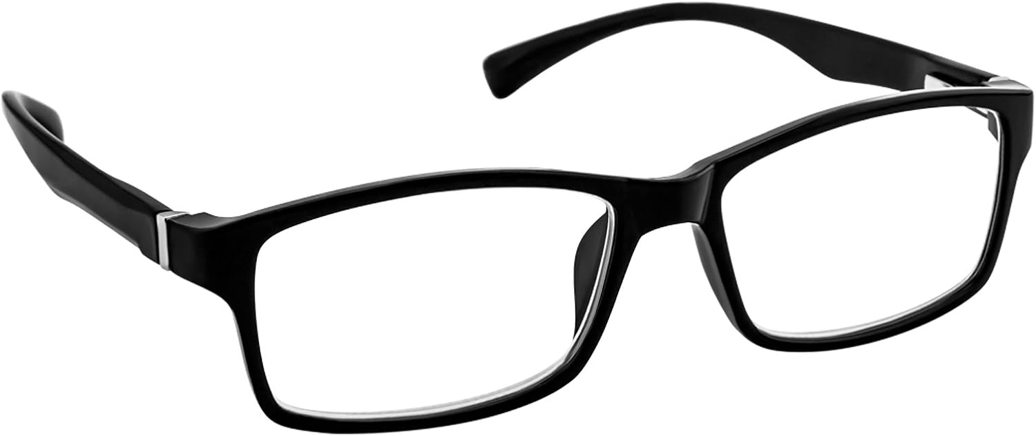 TruVision Readers Blue Light Blocking Reading Glasses - Blue Light Blocking Readers with UV protection for Men and Women 9601HP