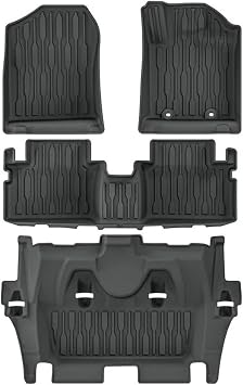 Car Trunk Mat TPE Foot Mats All Weather Anti-Slip Rear Trunk Pad Cargo Liner Pads Compatible with Toyota AVANZA/Veloz/Xenia 2023