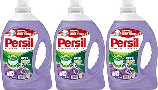 Power Gel Liquid Laundry Detergent with Deep Clean Technology, Lavender, 9 litres (3LX3 Pack), for Perfect Cleanliness And Long-Lasting Freshness