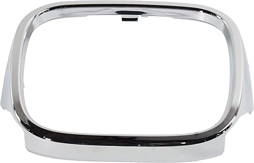 Garage-Pro Moldura de rejilla compatible con Honda Pilot 2019-2022 Center, color plateado pintado