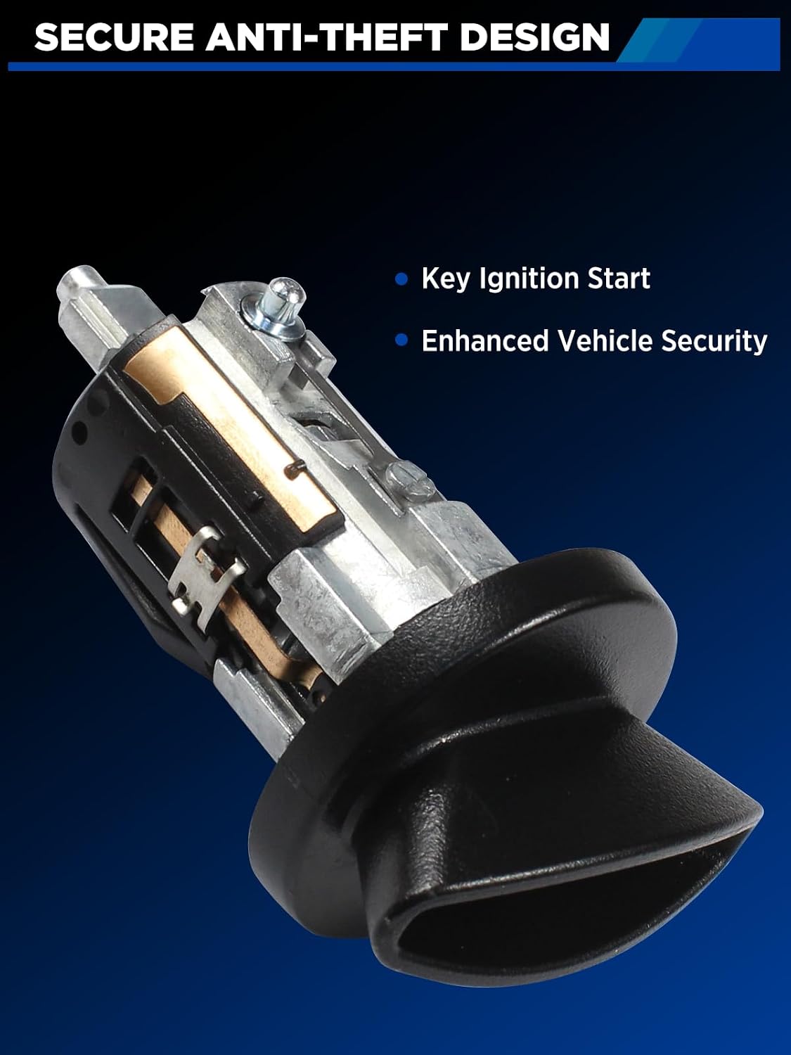 ZNB 1F2009012B 1L3Z11582A Ignition Switch Lock Cylinder with Keys for Ford F-250 Super Duty 2005-2007 for Ford Ranger 1996-2011 Replace F85Z11582AA