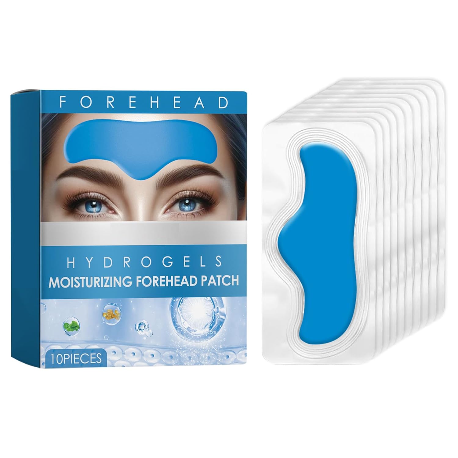 Forehead Patch Amazon.com : Felico Forehead Wrinkle Patches 10Pcs with Aloe, Collagen ...