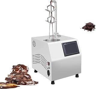 5.5l Commercial Chocolate Dispenser and Melting Pot, Digital Tempering Machine with Auto Two-Way Stirring, for Dipping Fruits, Making Candies, and Desserts in Professional Kitchens