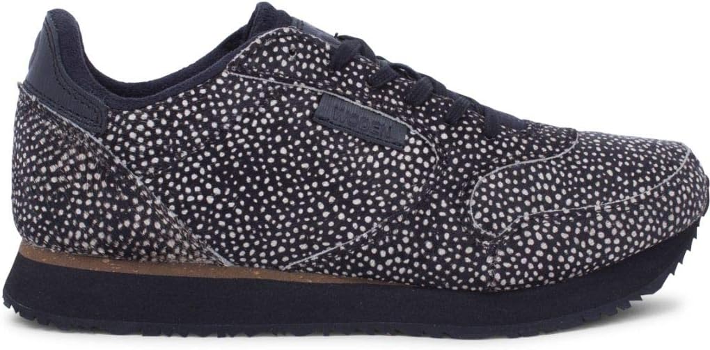 Woden Ydun Pony Trainers in Black Dalmatian