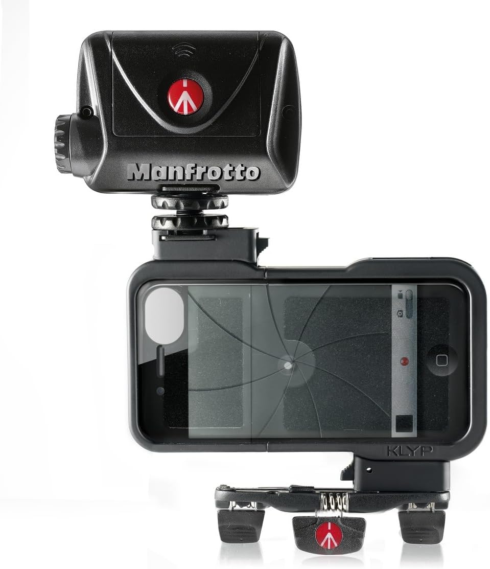 Manfrotto KLYP mit ML240 LED und Pocket-Stativ