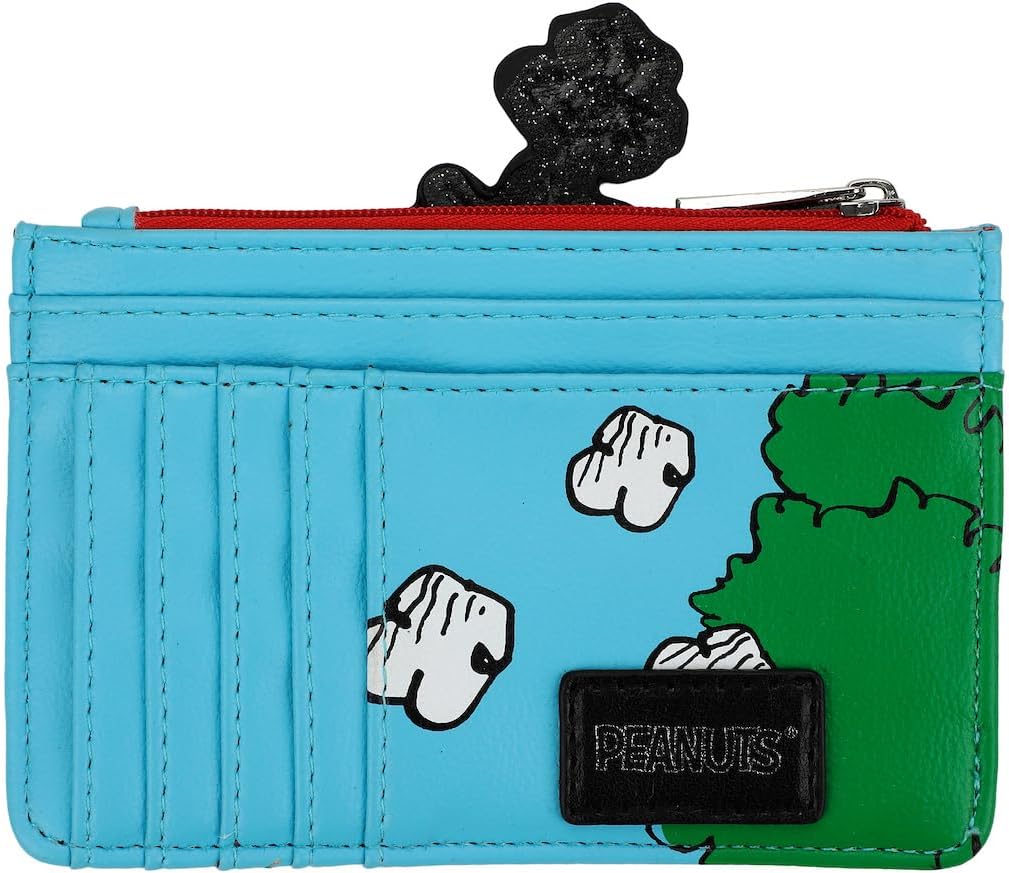 Bioworld Peanuts 3D Snoopy & Woodstock Character Art Women's Card Wallet - Image 3