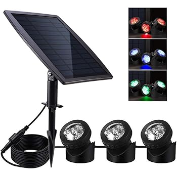 Lychee Solar Teichbeleuchtung Led Lighting Gartenteich Lampe Rgb Farbwechsel Aquarium Licht 18 Led Unterwasserleuchte Teichbeleuchtung Aquarium Led Beleuchtung Aquariumlampe Set Von 3 Leuchten Amazon De Beleuchtung