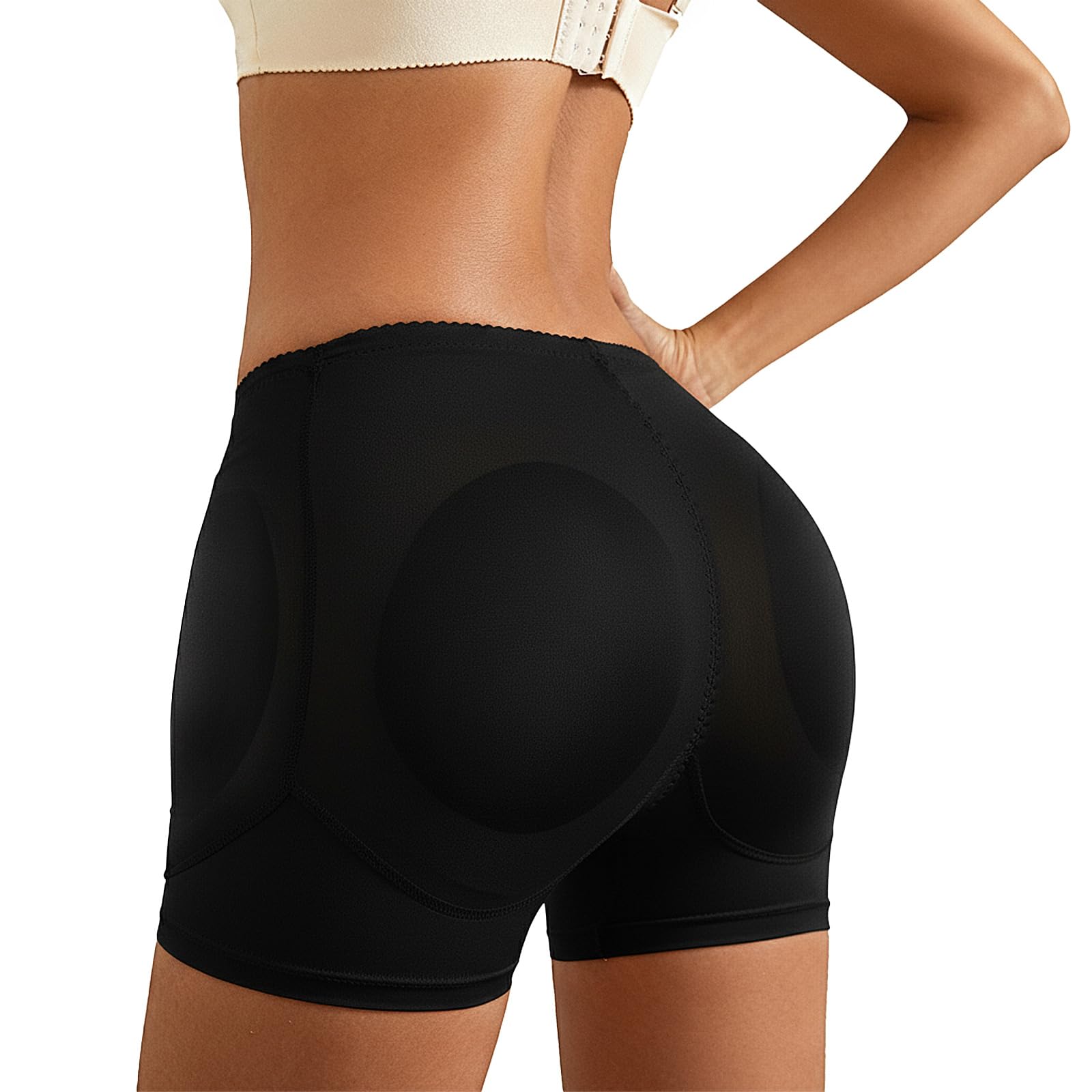 Butt Lifter Padded Pants for Women, Bottom Lift Pants Hip Pads Shapewear, Enhancer Control Panties Butt Pads Shapewear