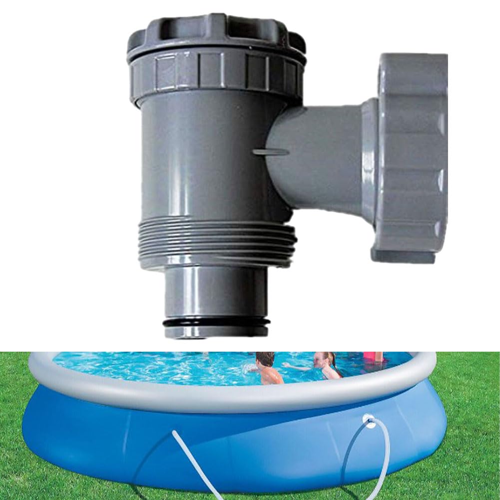 Valvola a stantuffo per piscina, valvola plunger intex 38mm, valvola a stantuffo per pompa filtro piscina, valvole per piscine fuori per terra, Valvola di ricambio della pompa del filtro della piscina