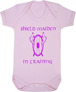 Danni Rose Baby,Clothing,Baby Boys 0-24m,Bodysuits & One-Pieces,Bodysuits Shield Maiden in Training Viking Baby Bodysuit, Vest