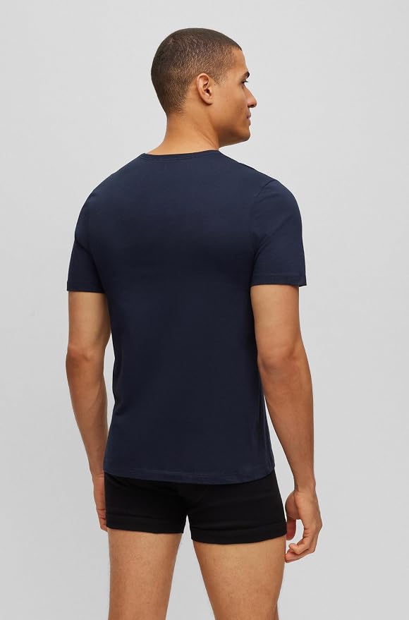 Side profile showing classic regular fit