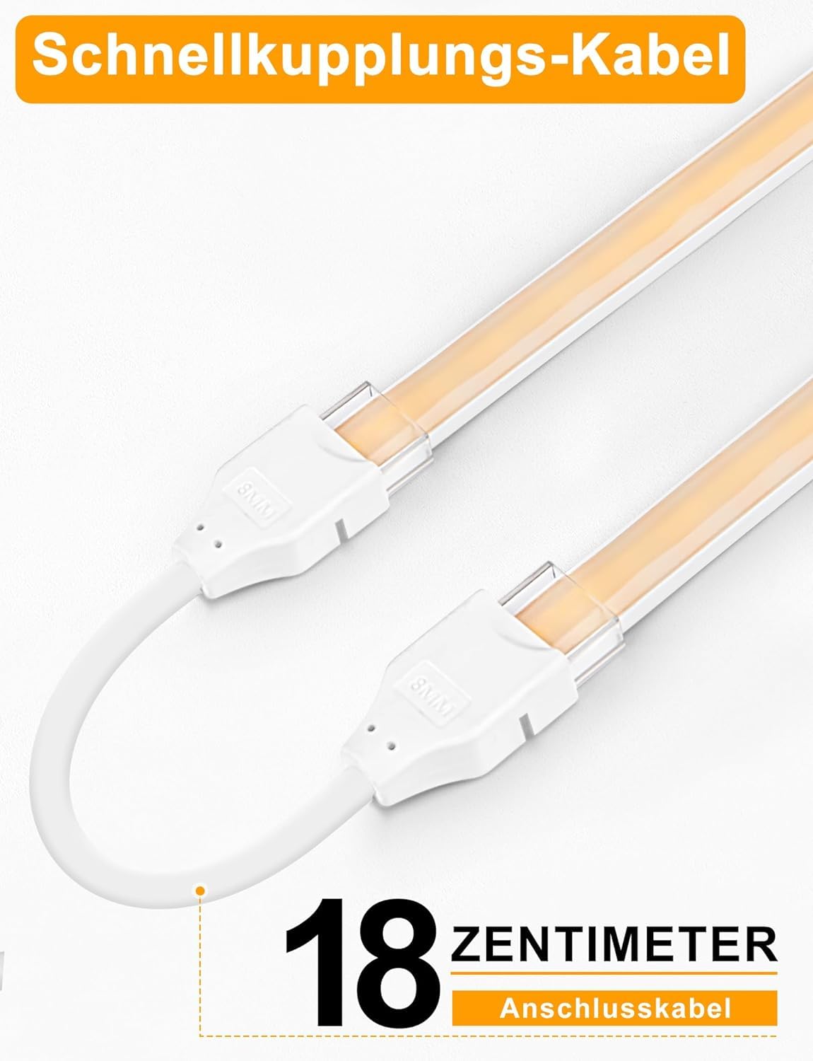 Lamomo Tira LED COB, luz blanca cálida, regulable, 10 m, resistente al agua, 3000 K, barra de luces de neón con mando a distancia, silicona flexible para dormitorio, interior, exterior, cocina