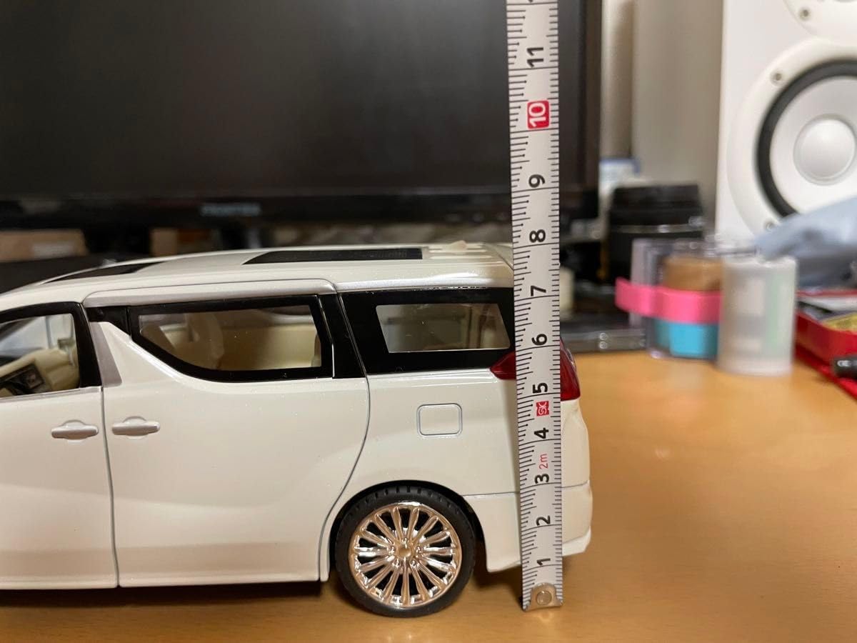 車模型 おもちゃトヨタ 【Recharge】 アルファード white