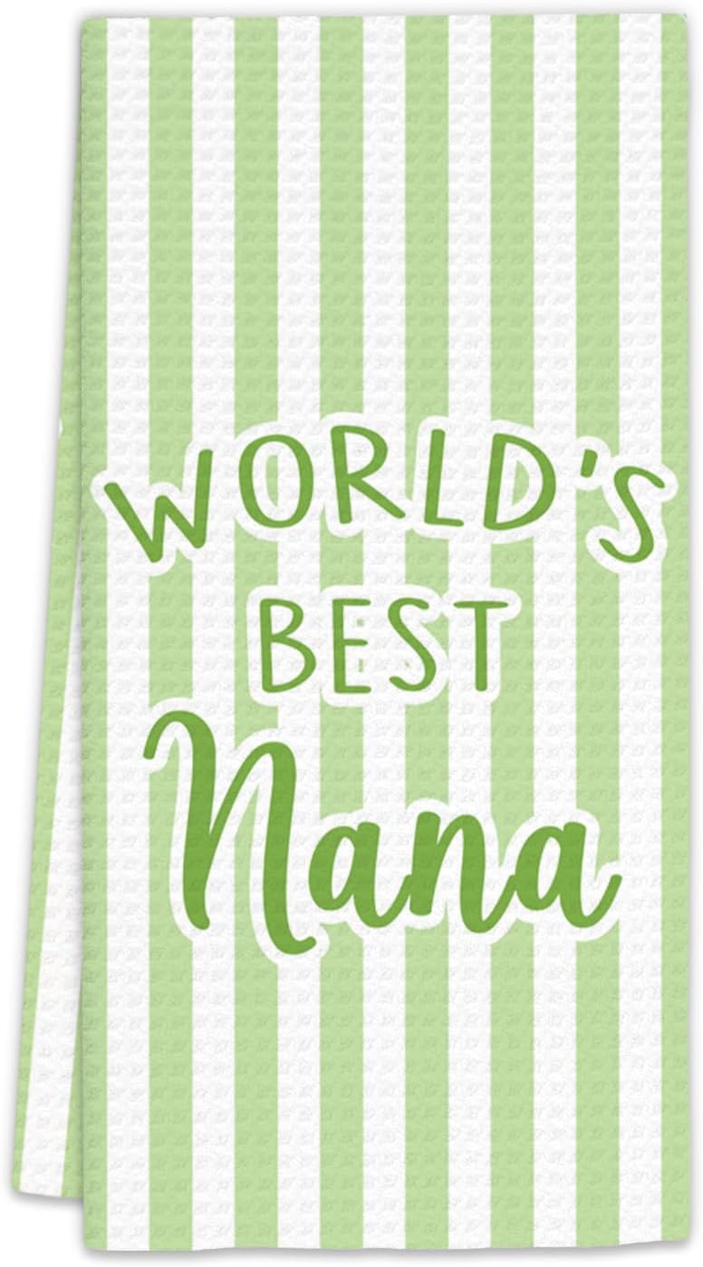 Amazon.com: FIicy Best Nana Gifts Kitchen Towels, Gifts for Nana ...