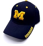 Officially Licensed Michigan Classic Edition Hat Blue MVP Adjustable Embroidered Team Logo University Snapback Cap Multicolor