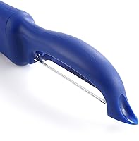 Vista 9 de Spring Chef Pelador de Verduras Giratorio Premium, Mango de Agarre Suave y Cuchillas de Acero Inoxidable Ultra Afiladas - Pelador de Cocina Perfecto