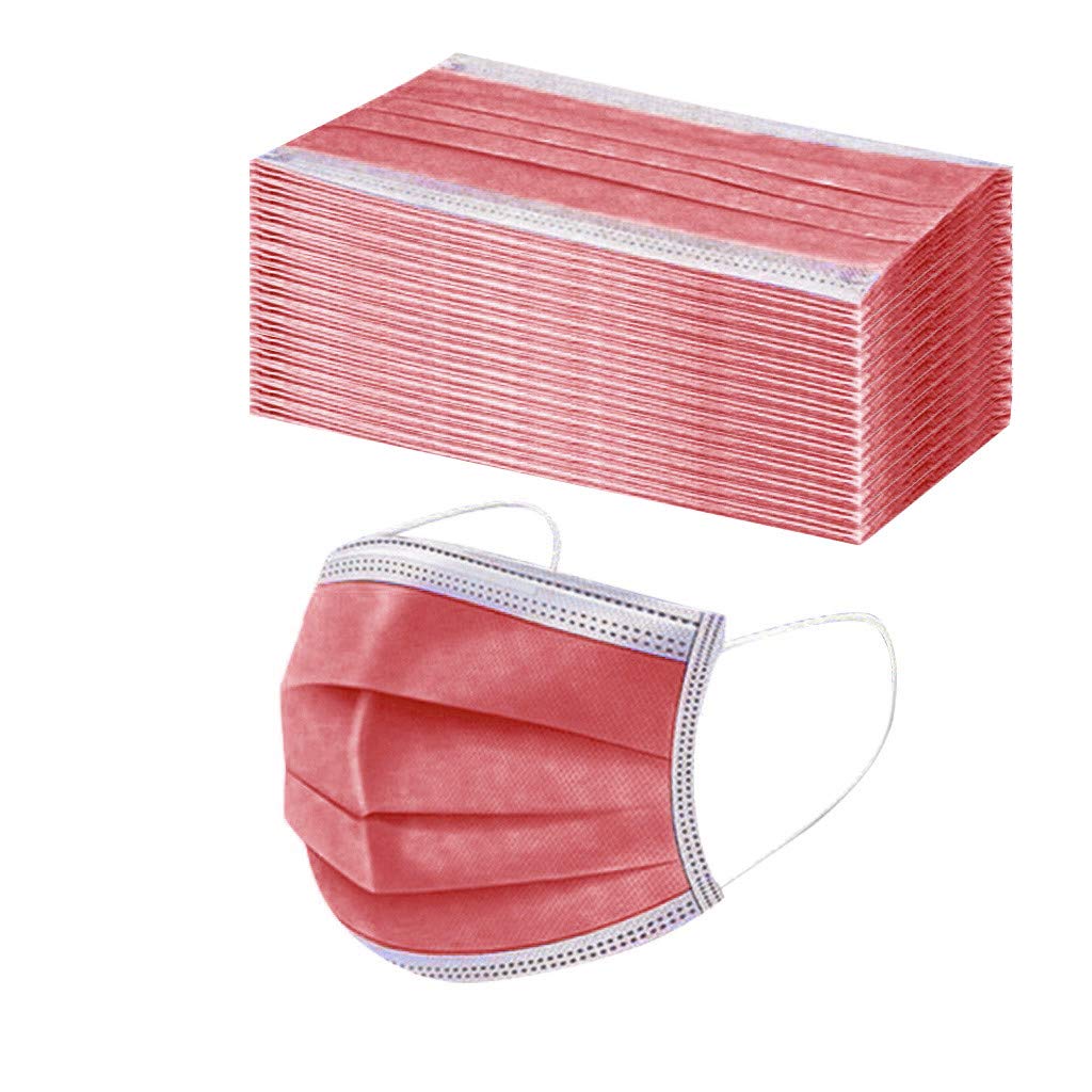 Disposable Face Mask - 1PC Breathable Non-Surgical Mouth & Nose Cover Protection