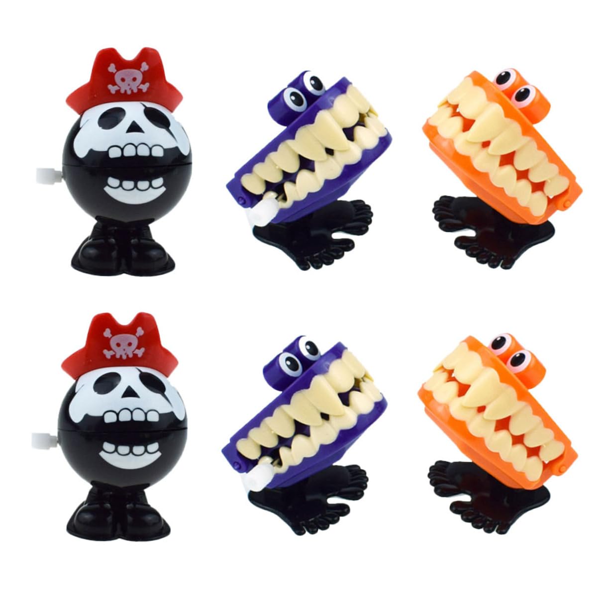 YARNOW 27 Stck. Teiliges Halloween Aufziehspielzeug Bunte Hüpftiere Lustige und Junge Mädchen Spiele Leichtes Lernspielzeug für Party und Alltag