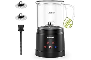 Visualized Glass Electric Milk Frother