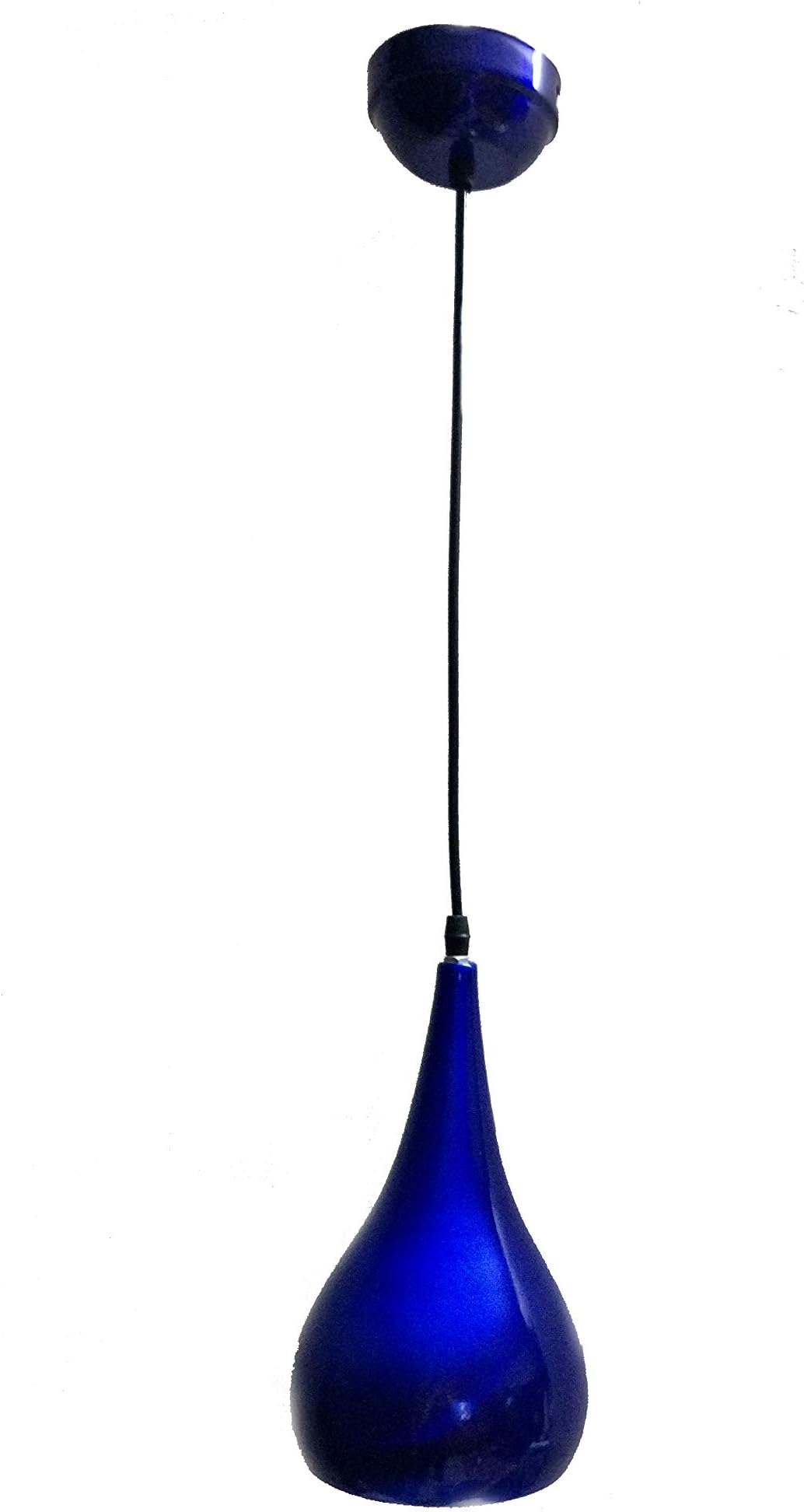 WHITERAY Metal Blue Balloon Shape Hanging Light/Pendant Light/Ceiling Light Lamp for Home Decoration