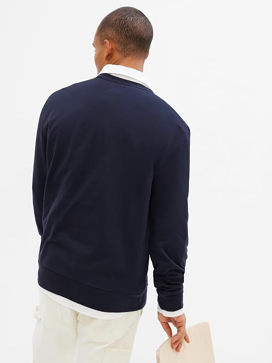 GAP Men's Logo Fleece Crew Sweatshirt