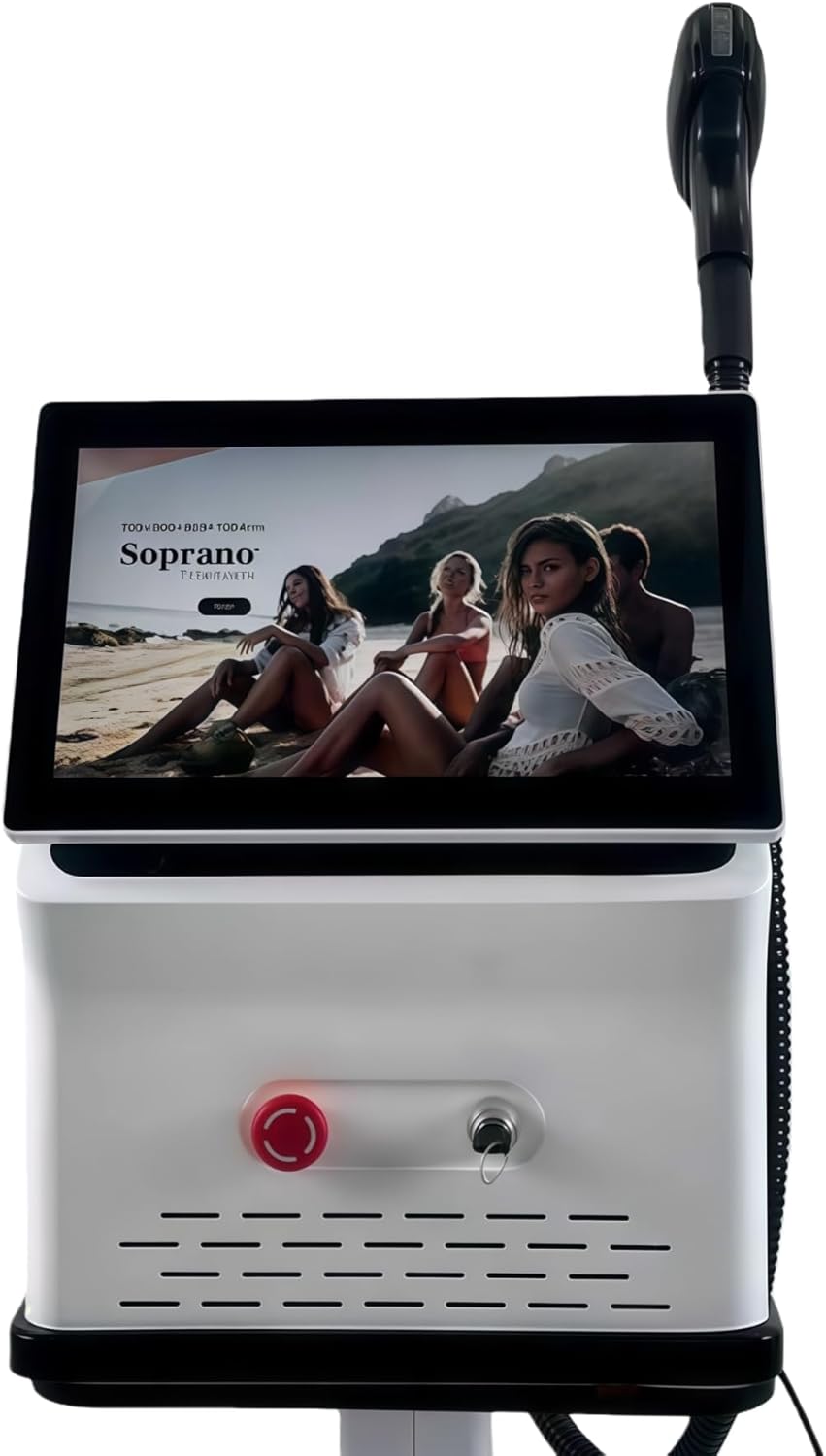Professional Hair Removal Machine Ice Handle Pain Free Permanent Hair Removal Device 10BAR