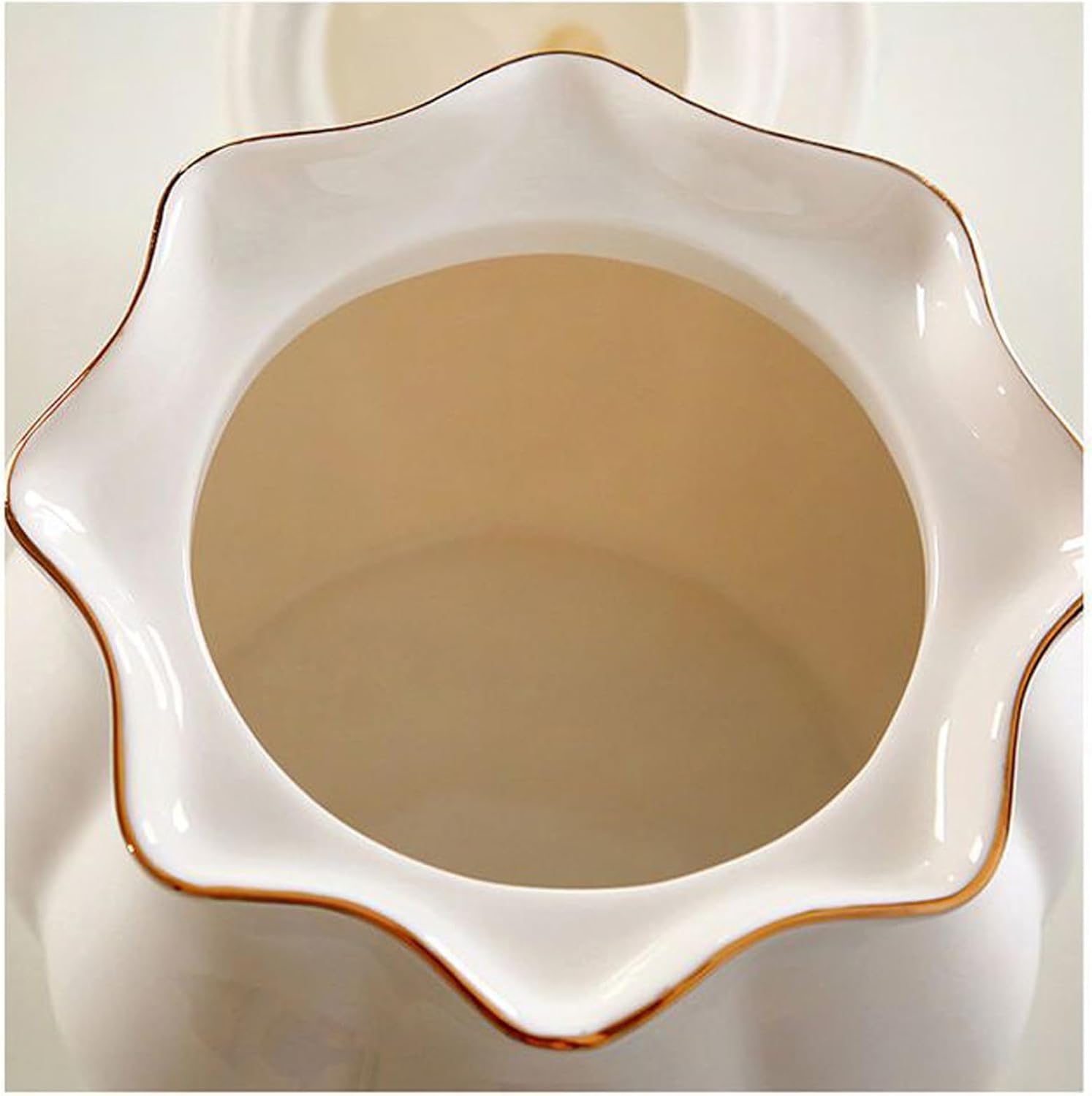 Ceramiczny słoik na ciasteczka z hermetyczną pokrywką, duży porcelanowy pojemnik kuchenny do przechowywania cukru, herbaty, kawy, płatków śniadaniowych, cukierków, przekąsek, suszonych owoców i