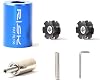 Bike Fork Star Nut Setting Tool with 2 Bicycle Star Nut and 6-Hexagonal Wrench for Size 1-18