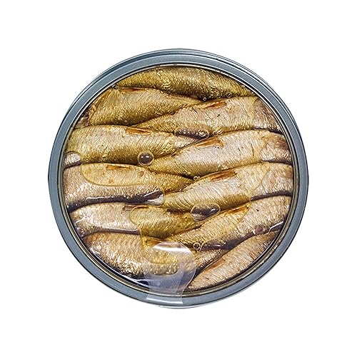 Vista 9 de MW Polar Sardinas Brisling - Aceite de oliva ahumado, 4.23 onzas, paquete de 12