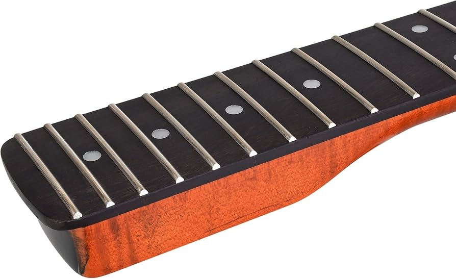 Amazon.co.jp: ギターネック For ST用22フレットローズウッド指板