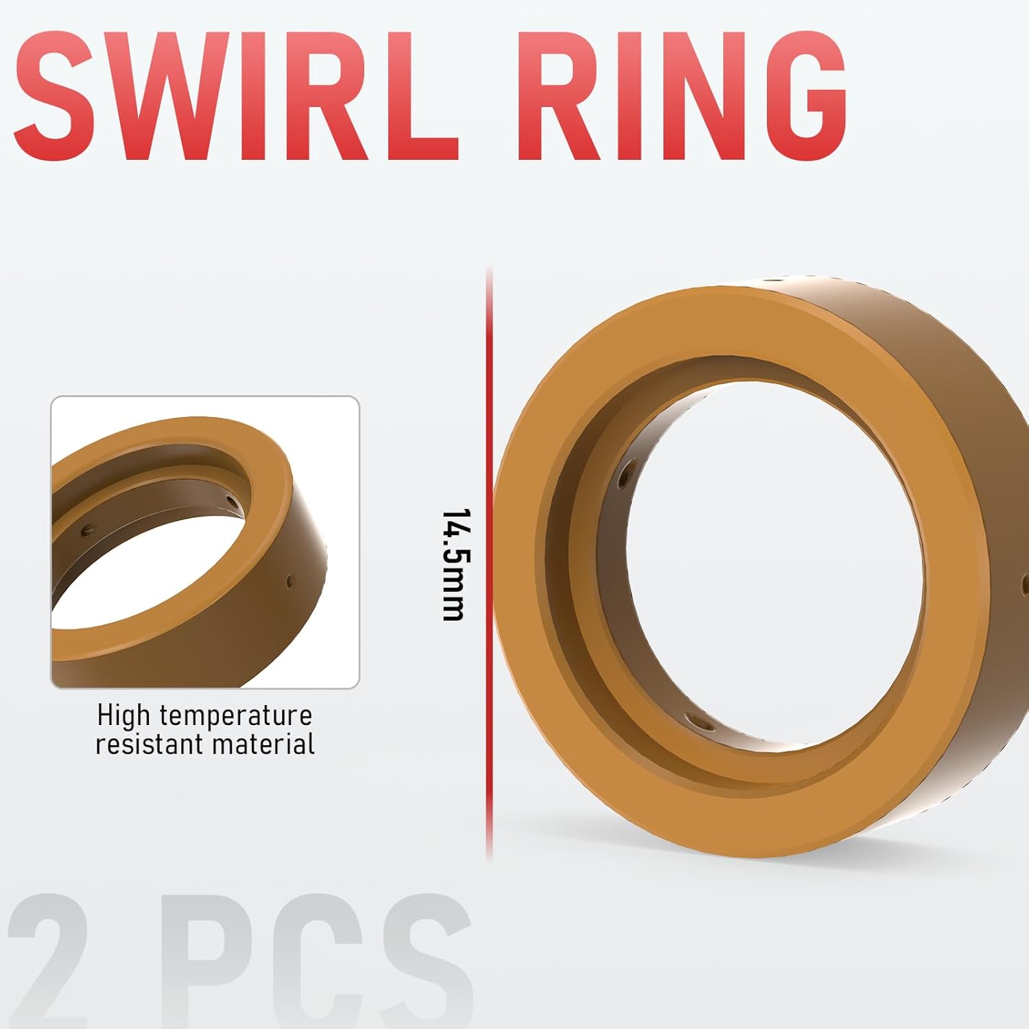 YESWELDER 45pcs Plasma Cutting Torch Consumables Sets Tip Electrode of IPT40, Suitable for YESWELDER CUT-55DS Pro/CUT-55NHF/CUT-55DS NHF PLUS/CUT-60DS PRO/CUT-65DS PRO/CUT-65DS PLUS Plasma Cutter