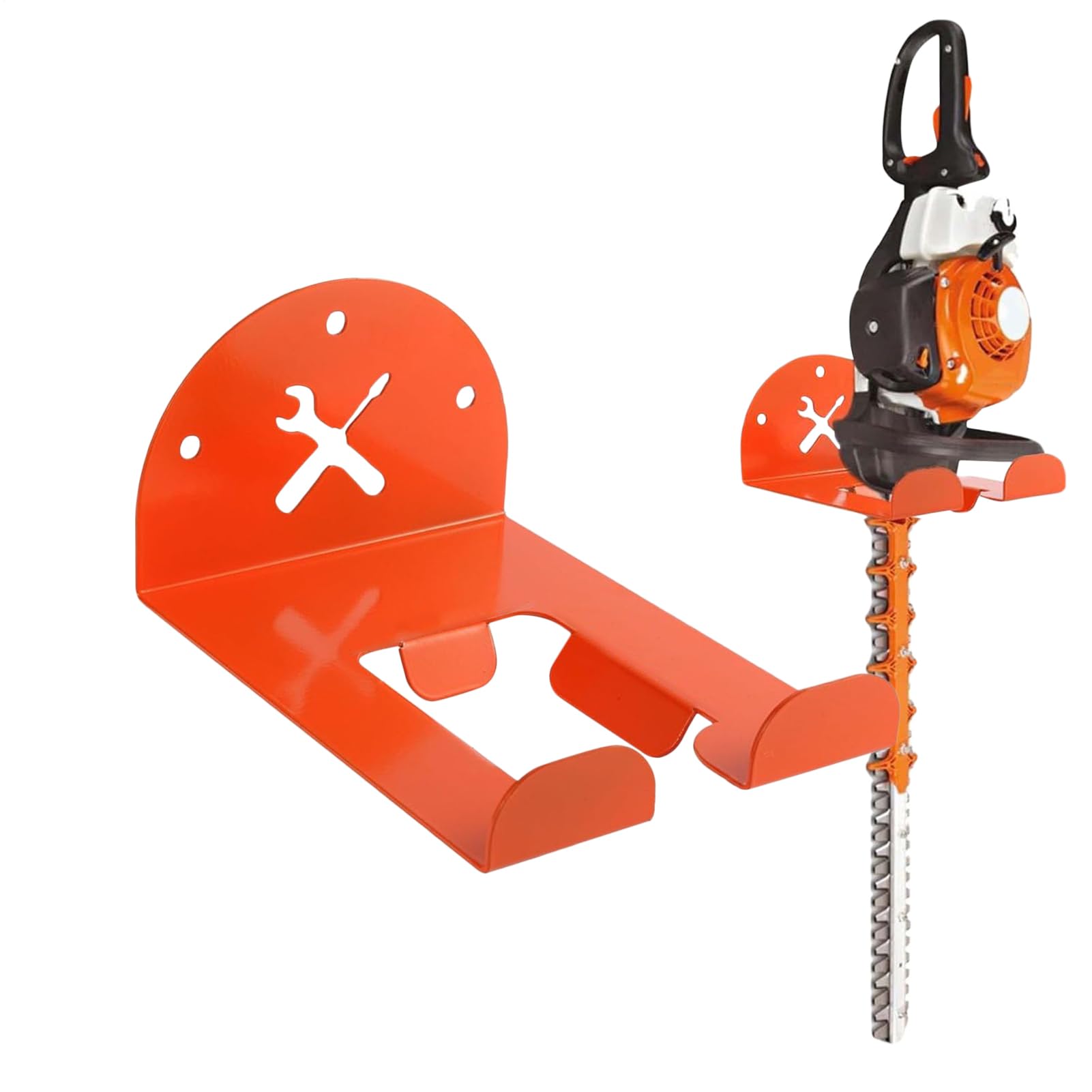 Support mural pour outils électriques et tondeuse à gazon avec rack de rangement de perceuse