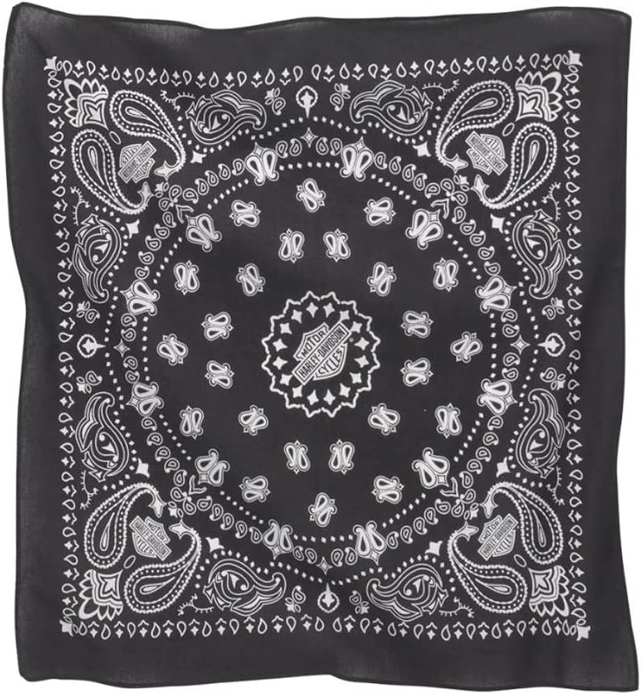 HARLEY-DAVIDSON CoolCore Bandana - Sciarpa Multifunzione Per Motociclisti, Regolazione Temperatura, 90% Poliestere 10% Elastan