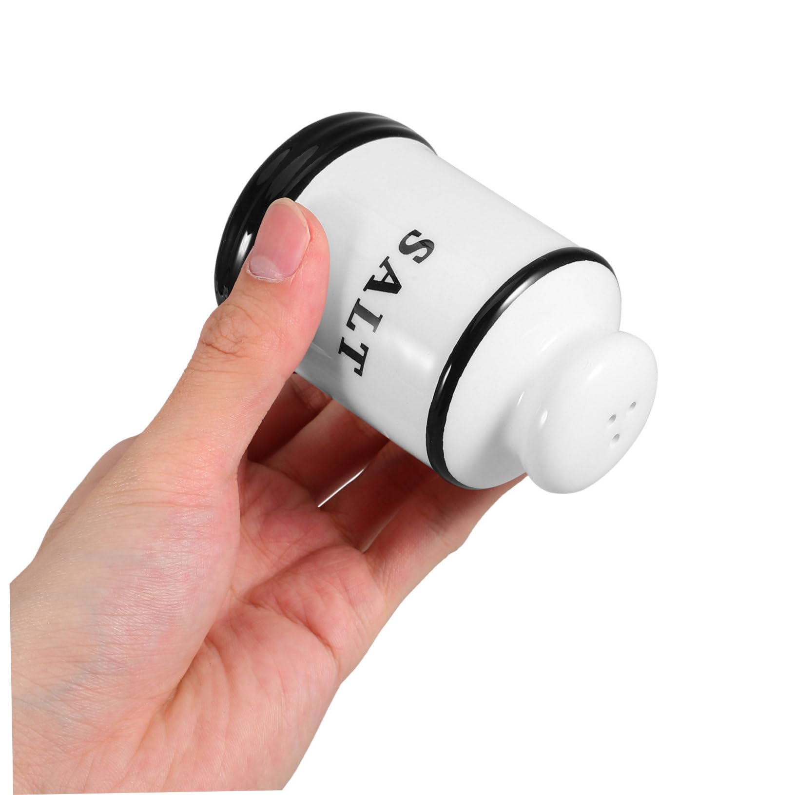 GLEAVI 4piezas Frascos De Condimentos De Cerámica Para Cocina Botes Para Aceite y Vinagre Salero y Pimentero Contenedor Para Especias Unidades Para Restaurantes y Cocinas