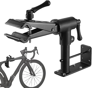 自転車メンテナンススタンド スチール製 マルチクランプ Amazon.co.jp: 壁取り付け自転車修理クランプ - メンテナンス用 2-in-1