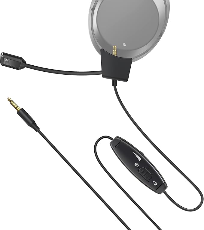 FULAIM Boom Microphone Cable Compatible with Sony WH