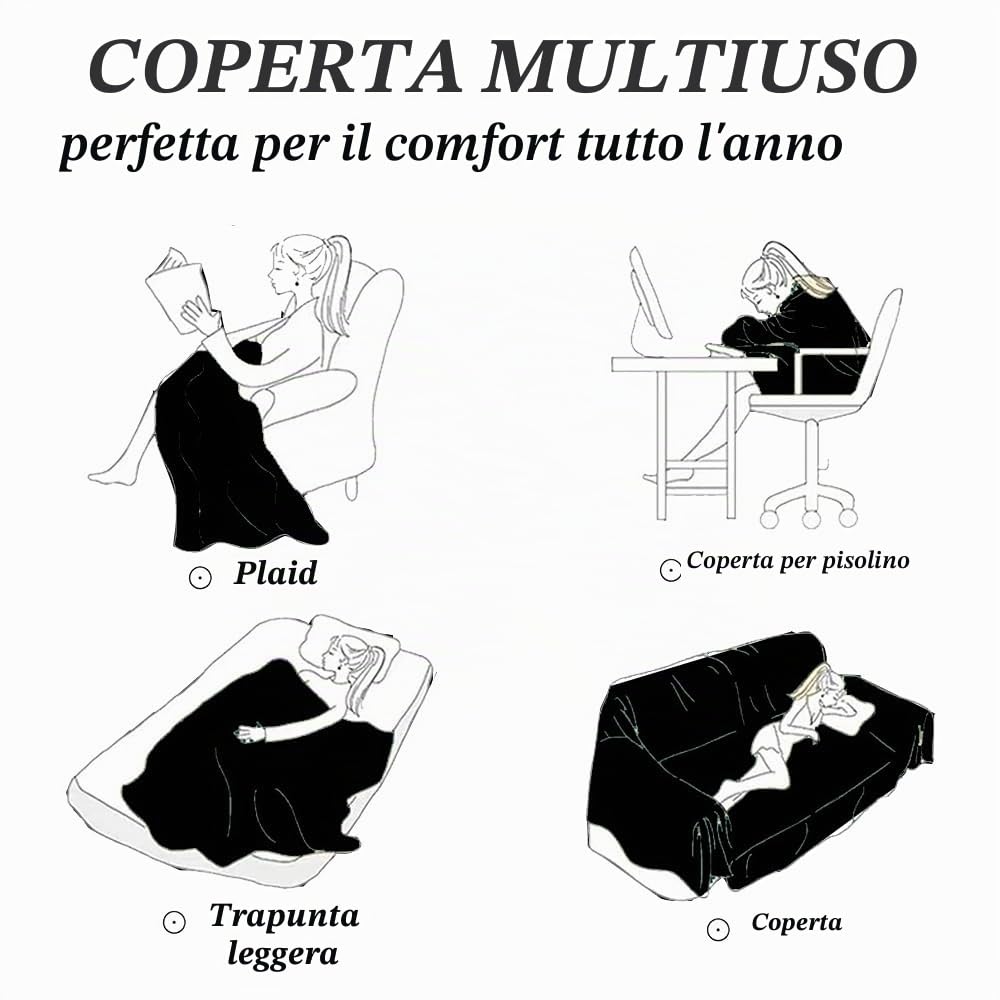 Highdi Telo Copridivano, Copri Divano con Frange Decorative, Copridivano AntiGraffio Gatto Protezione per Mobili e Divano, Copridivani 1 2 3 4 Posti (180x340cm,Verde Salvia)